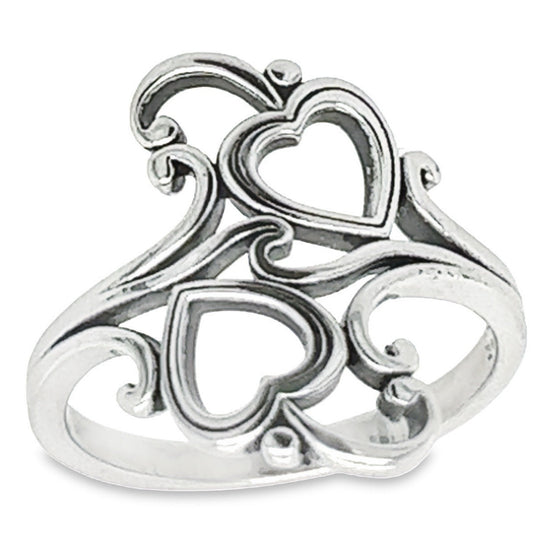 R79 Anillo de corte de corazón