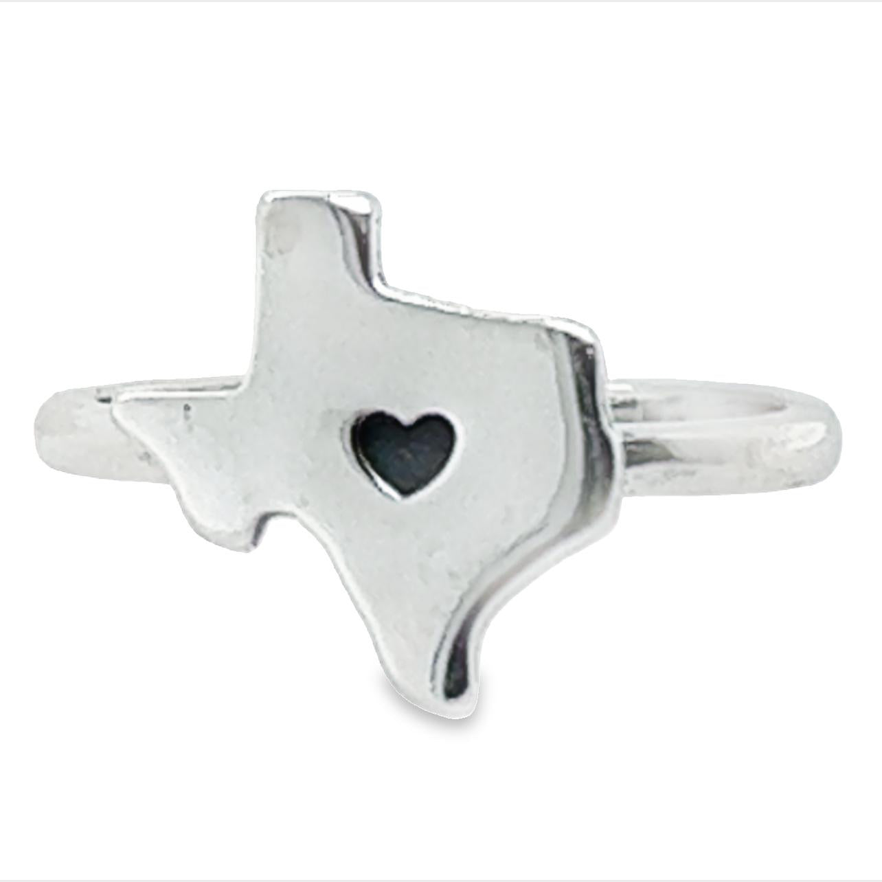 R739 Texas Map Ring