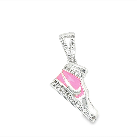 D1441 Pink Sneaker Pendant