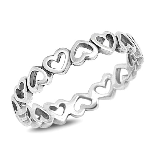 R56 Anillo de corte de corazón