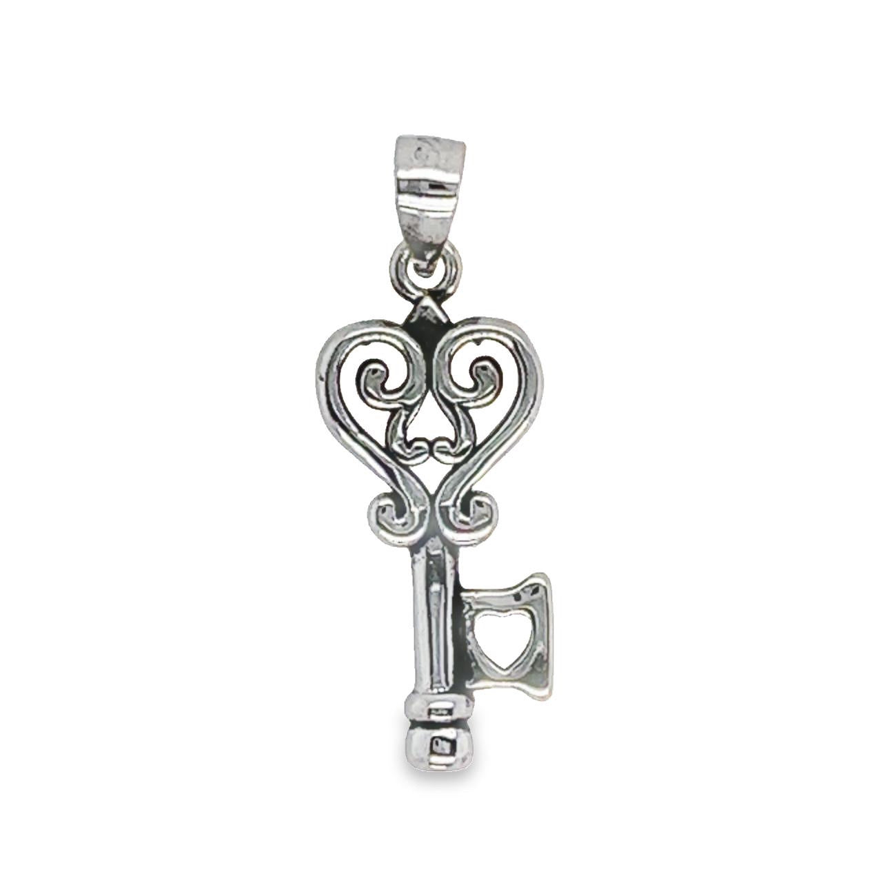 D1132 Key Love Pendant