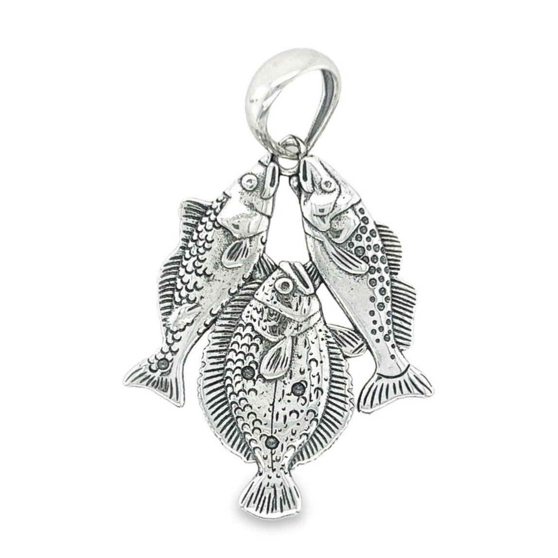 D947 Texas Grand Slam Fish Pendant