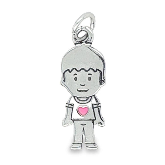 D1271 Pink Boy Pendant