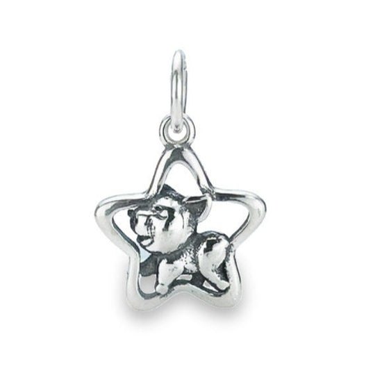 D216 Star Dog Pendant