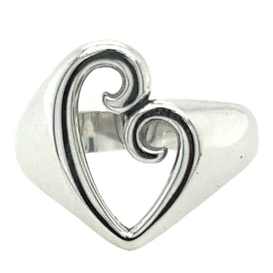 Anillo de corazón R72