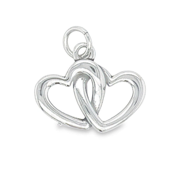 D1006 Linked Heart Pendant